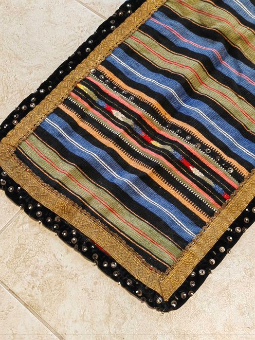 Старинна Престилка от Народна Носия с Ламе и Лутурки