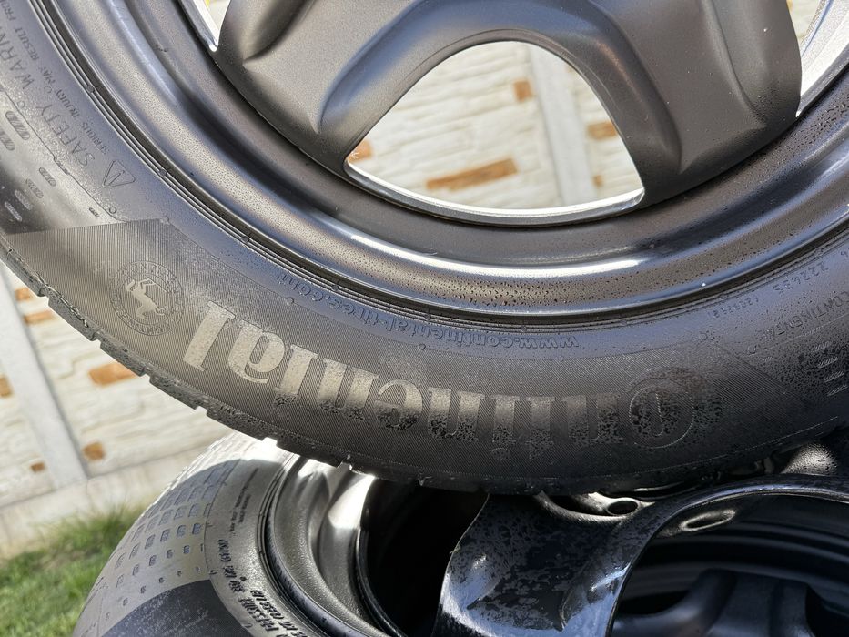 Jante Cu Anvelope Dacia Logan 205/55R16 Continental