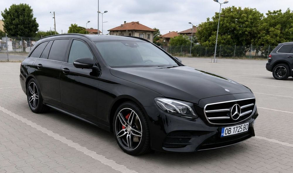 Mercedes-Benz E220d AMG, 2. 0 CDI, 194 к. с. , 9G-Tronic, 2017 г.