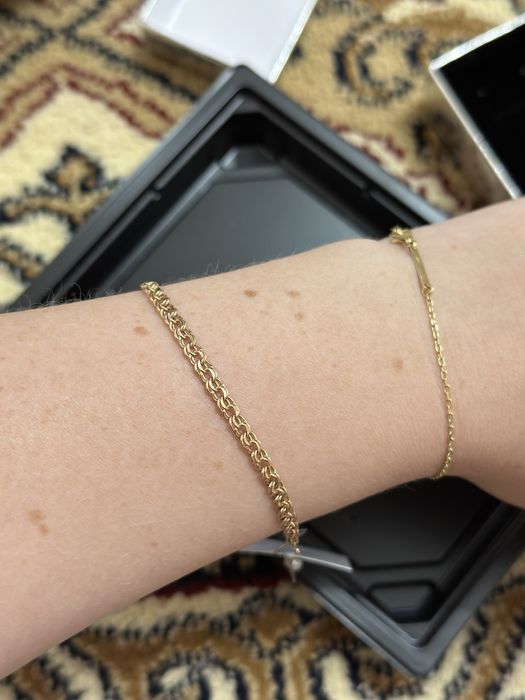 Браслет золотой 585