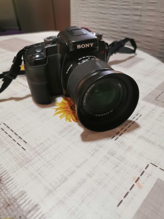Sony dslr-a100 digital camera
