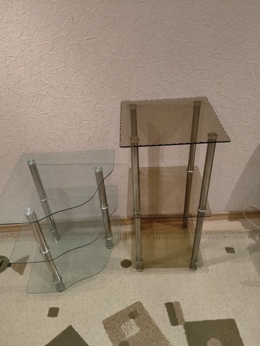 стеклянные полки