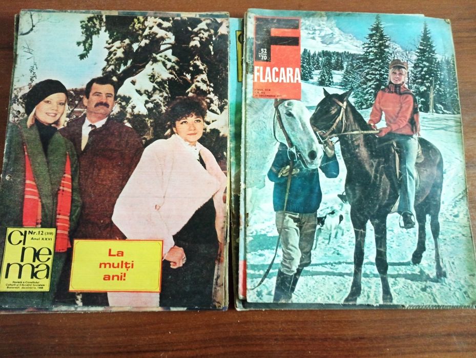 Reviste cu o vechime de peste 30 de ani