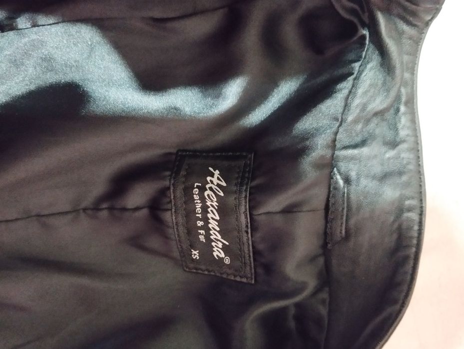 Кожаная куртка ( овчина)