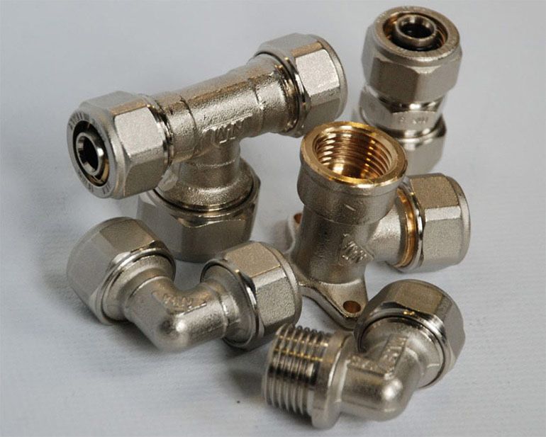 Обжимная сантехника! Муфта, угольник, тройник обжимной! Доставка!