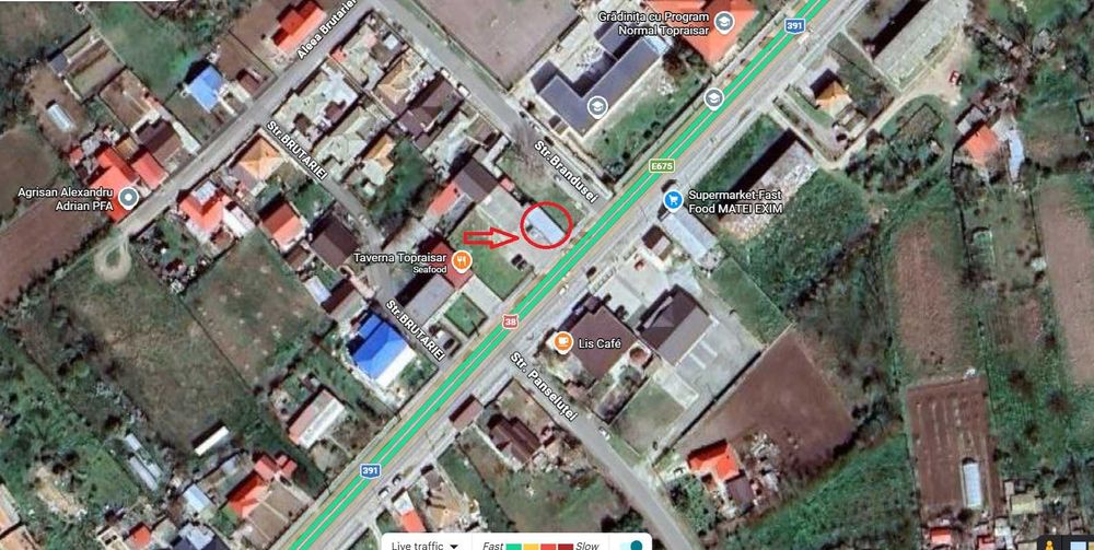 Spatiu comercial stradal – Topraisar, Constanta