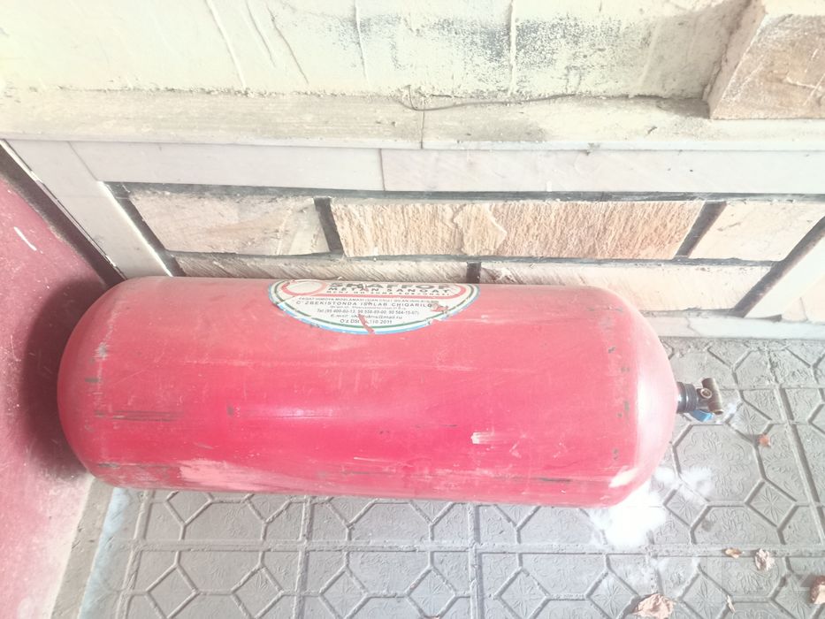Metan gaz ballon 80litr uzun 2022yil