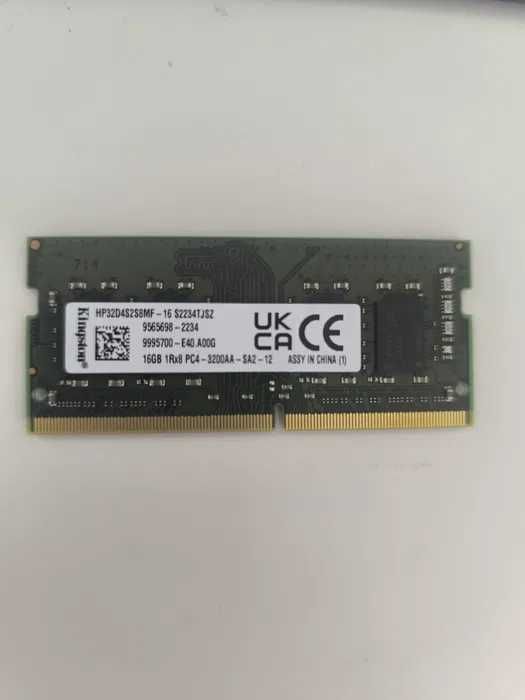 Ram. Laptop Kingston ValueRAM 16GB DDR4 3200MHz