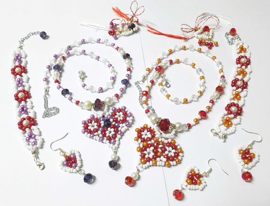 Seturi pe rosu inimi si inimioare Valentine's day ziua indragostitilor