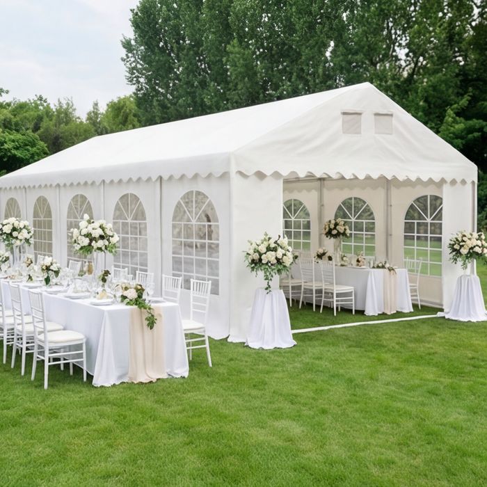 Шатра 6 х 12 м, PVC брезент  , За Сватби, Тържества и Събития