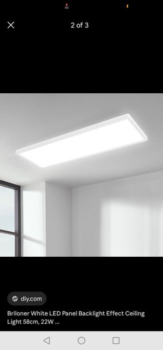 Panou LED Brilo 120×30 cm, 4100 lm, 4000K, 220V