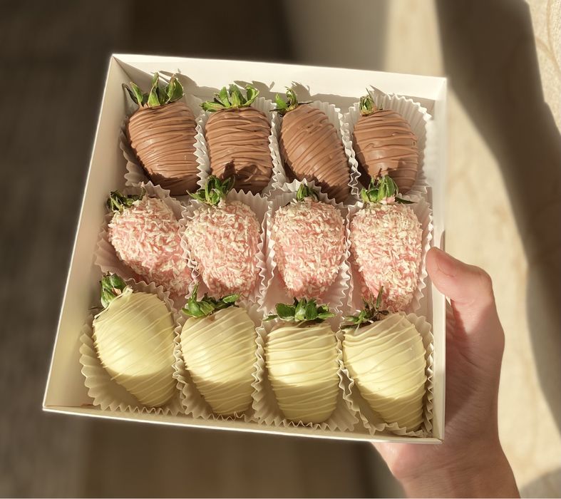 Клубника в шоколаде callebaut