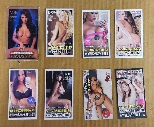 Колекция Картички от Las Vegas 8 броя