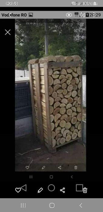 Lemne de foc paletizate