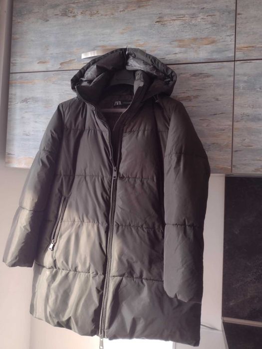 Пухено яке на Зара,дамско.Ново.