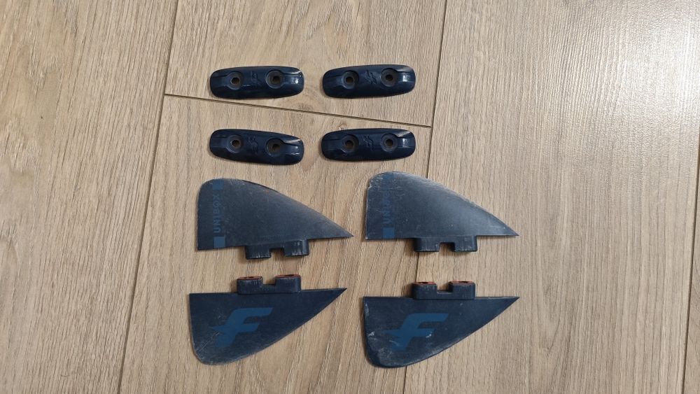 Кайтсърф дъска F-One Trax 137x42, финки и нова дръжка