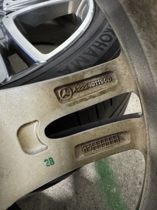 Джанти Mercedes 18 5x112 оригинални Мерцедес 18 5х112 S Class