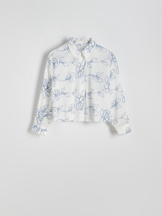 Риза с бродерия Reserved