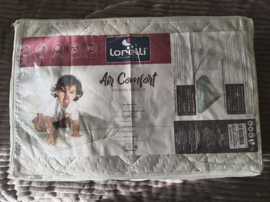 NOU Saltea pliabilă Lorelli Air Comfort 60×120 cm