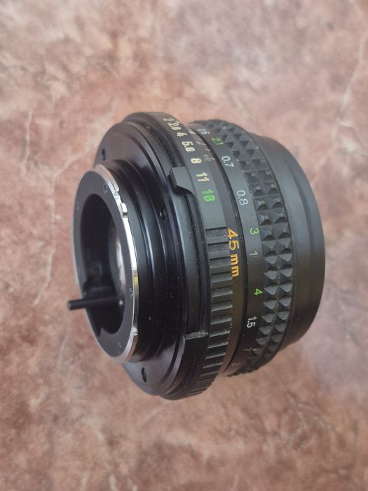 Obiectiv foto Minolta Rokkor 45 mm