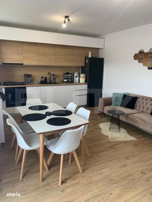 Finisaje de LUX, 2 camere, lift, orientat Sud, parcare, zona Terra — fotografia 3