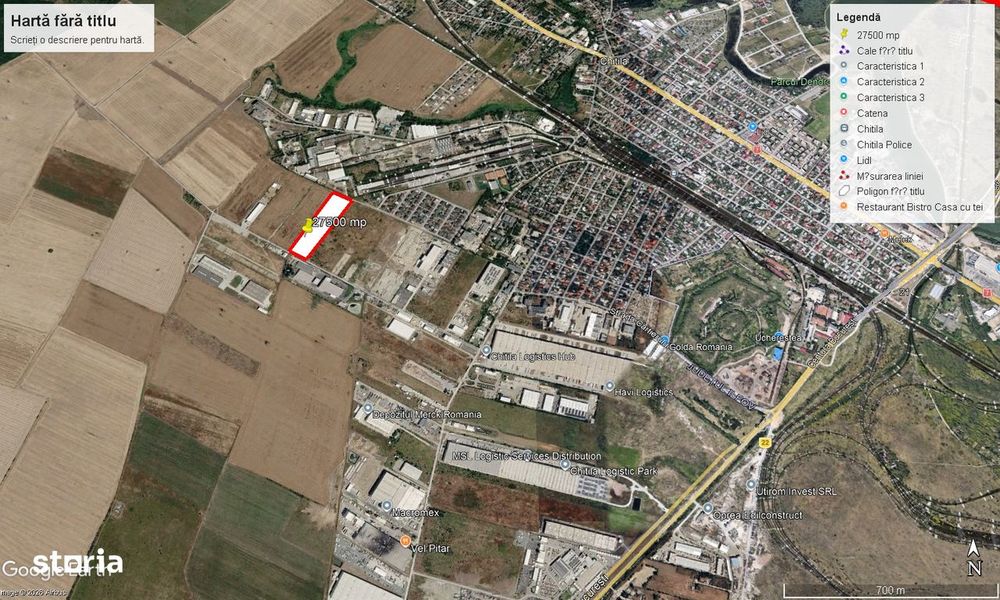 Teren Industrial Chitila Str Padurii