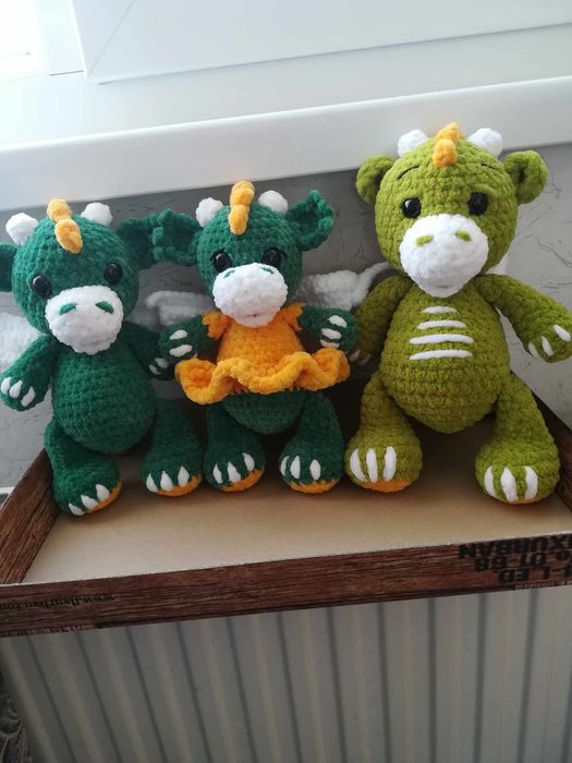 Плетени плюшени играчки