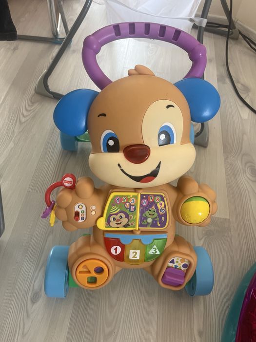 Проходилка за бебе + уолкър Fisher Price