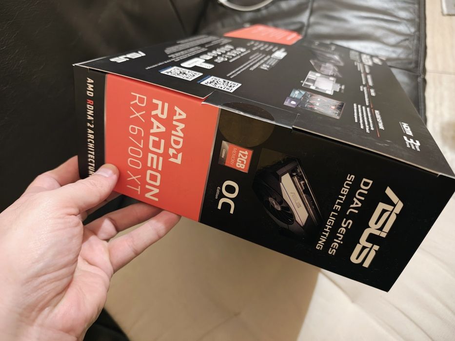 ASUS Radeon RX 6700 XT DUAL OC – Nouă, Sigilată