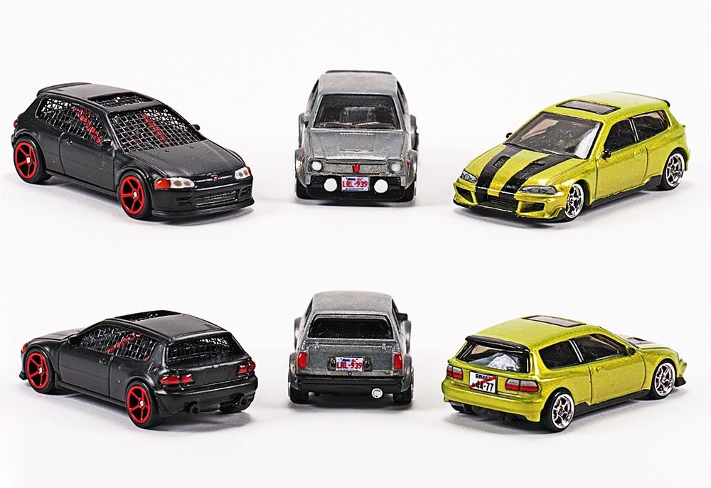 Къстъм модели Хонда Hot Wheels