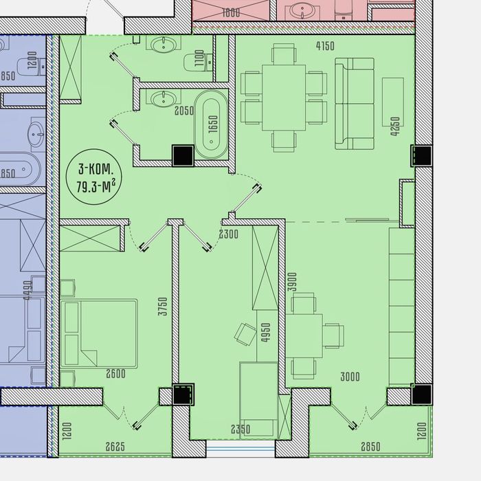 ЖК BINKAT 3/9/13 Yakkasaroy, новостройка