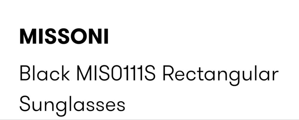 ПРОМОЦИЯ Нови оригинални черни дамски очила MISSONI