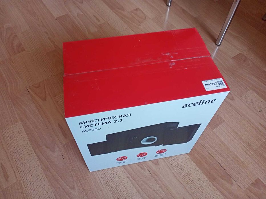 Колонки, акустическая система Aceline 2.1 новые