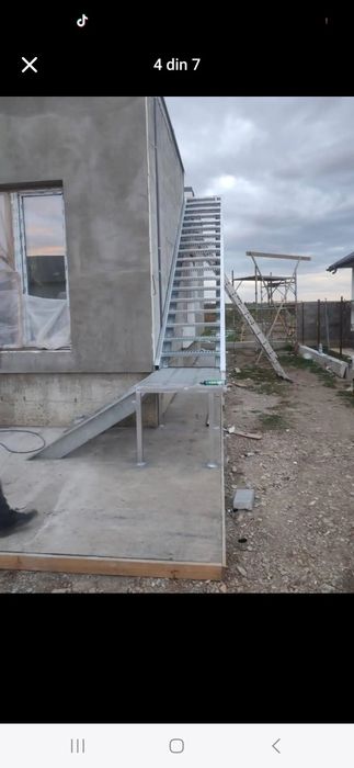 Vând scări zincate facem la comanda orice dimensiune