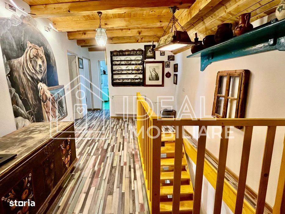 Casă 4 camere | stil rustic | Comuna Sadu, Sibiu