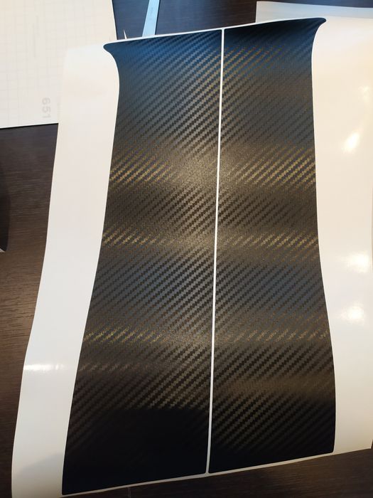 Set autocolant stalpi/praguri/lampa stop Renault Zoe