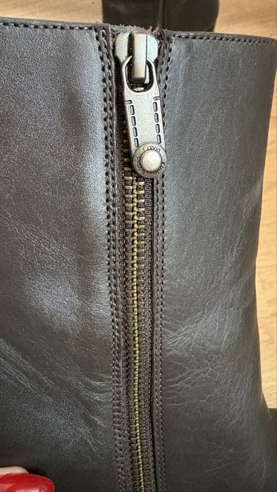 НОВИ боти Calvin Klein Brynn шоколадови