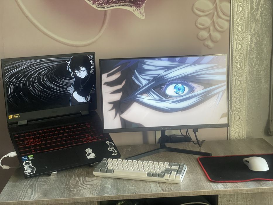 Продаю монитор рабочи и для игр монитор 100 герц  использовал два раза