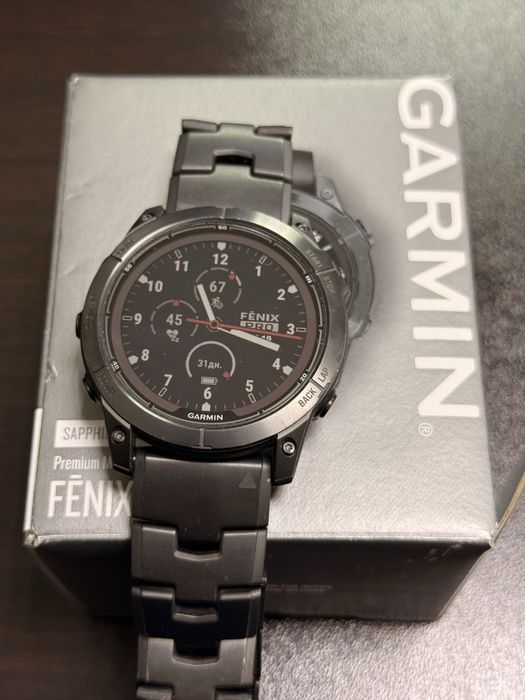 Garmin Fenix 7x pro 51mm sapphire solar titanium