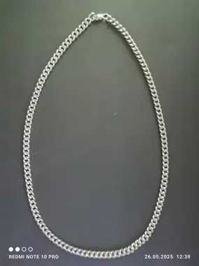 Новый серебряный трос (цепочка) весом 57 грамм