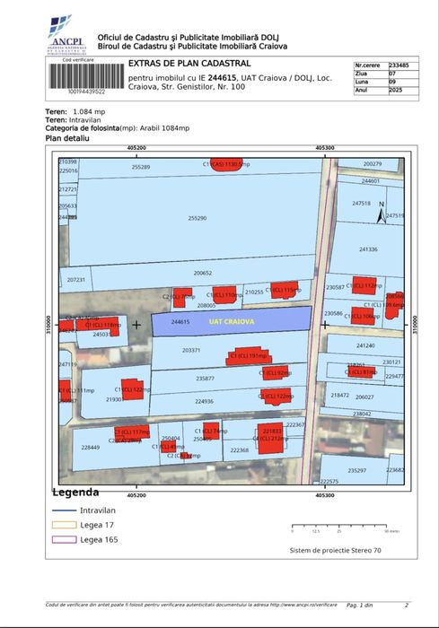Teren Parc Romanescu Genistilor