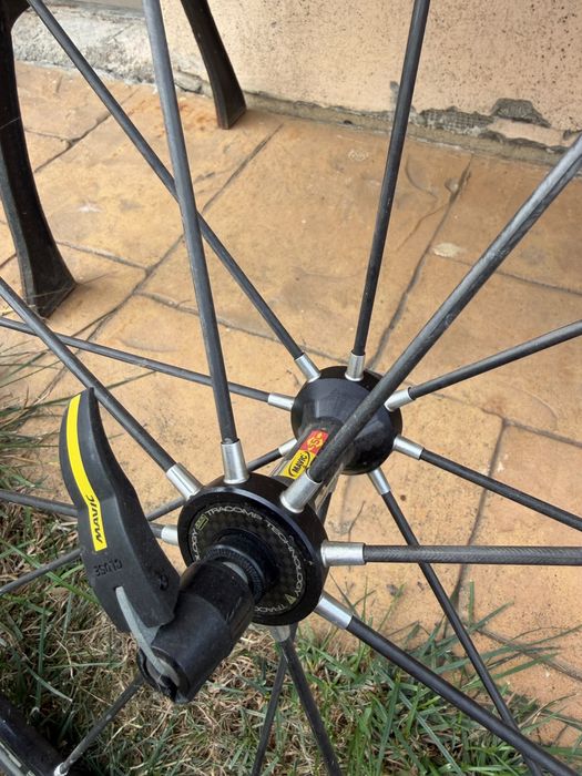 Set roți Mavic Ksyrium SSC 700C cursieră – față/spate + casetă + QR