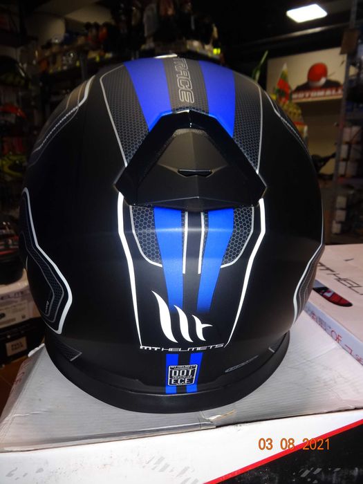 каска MT Thunder 3 SV Trace пистов мото мотор тъмни очила ПРОМО!