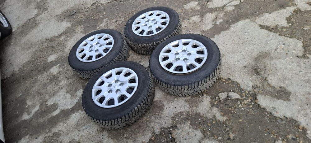 Стаманени джанти с зимни гуми за Hyundai Kia 5x114.3 15"