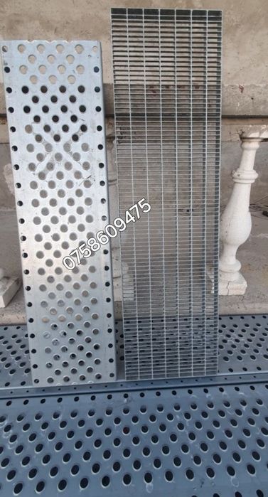 Trepte zincate 100x27