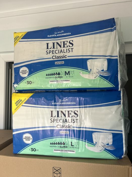 Scutece adulti Lines Specialist Italia L & M