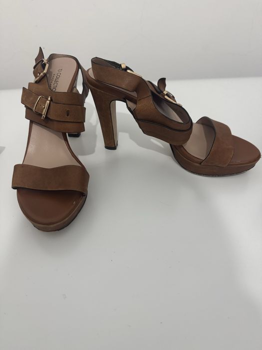 Продам женские туфли б/у, размер 37-38