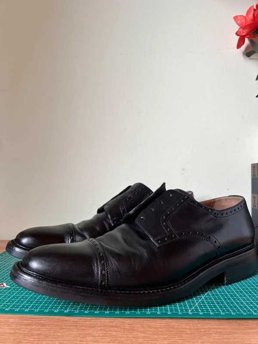 Pantofi BALLY Scribe piele neagră tip Oxford/Derby
