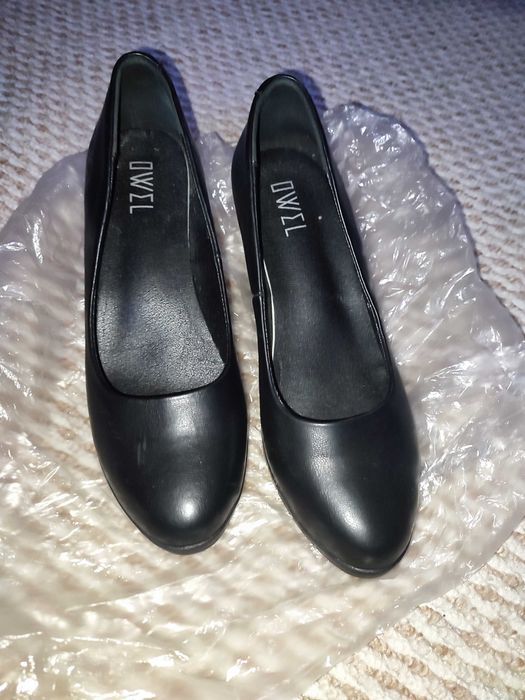 Pantofi cu toc gros Owel