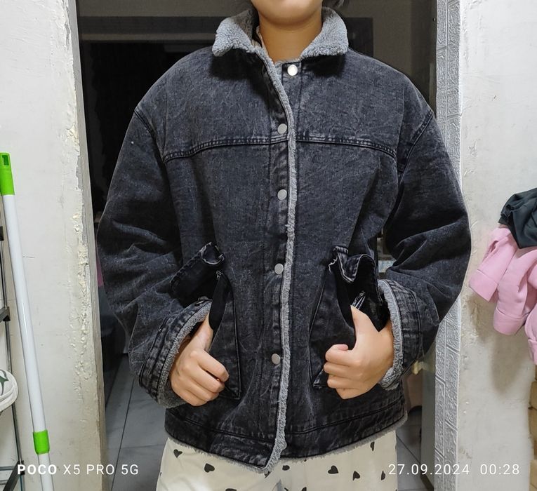 Джинсовая куртка женская